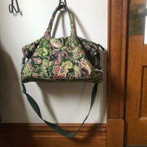 Vera Bradley medium travel duffel bag